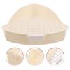 Triangular Corner Rabbit Litter Box for Small Animals Plastic Pet Toilet Potty Trainer Guinea Pig Chinchilla Ferret Rat Hamster