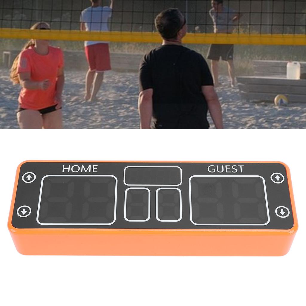 Digital Scoreboard Battery Powered Scoreboard LED Electronic Scoreboard Score 2000mAh for Indoor Outdoor Games