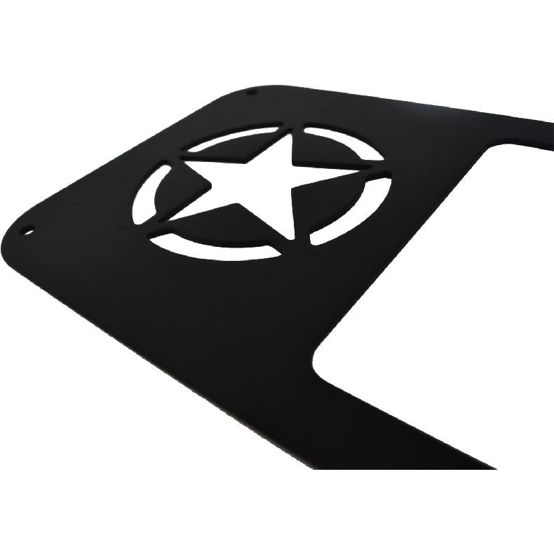 JK Star Tail Light Cover Tail Lamp Guard Cage Protector for Jeep JK Wrangler & Unlimited 2007-2018 - Pair