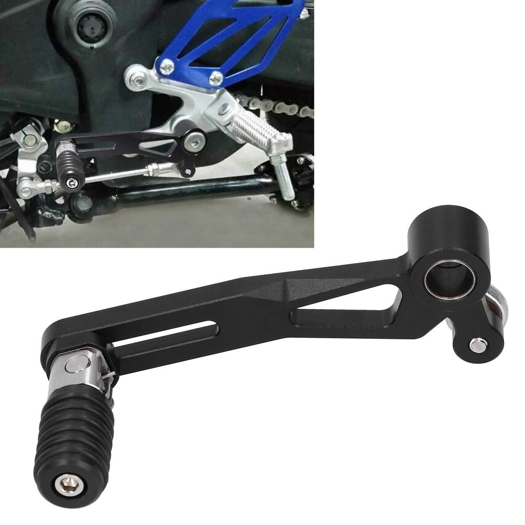 Akozon Gear Shift Lever Motorcycle Folding Shift Lever Pedal Adjustable YZF-R25 YZF-R3 MT-25 MT-03 2014 2015 2016 2017 2018 2019 2020, Palanca de camb