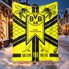 Borussia Dortmund Pattern Blanket for Home Decoration, Bed, Sofa, Car Travel, Camping, Suitable for All Seasons, Birthday Christmas Gift