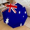 1pz Ombrello Bandiera Australiana-8 Stecche Rinforzate, Apertura Automatica, Leggero e Durevole, Carino Accessorio di Moda per Esterno-P2643