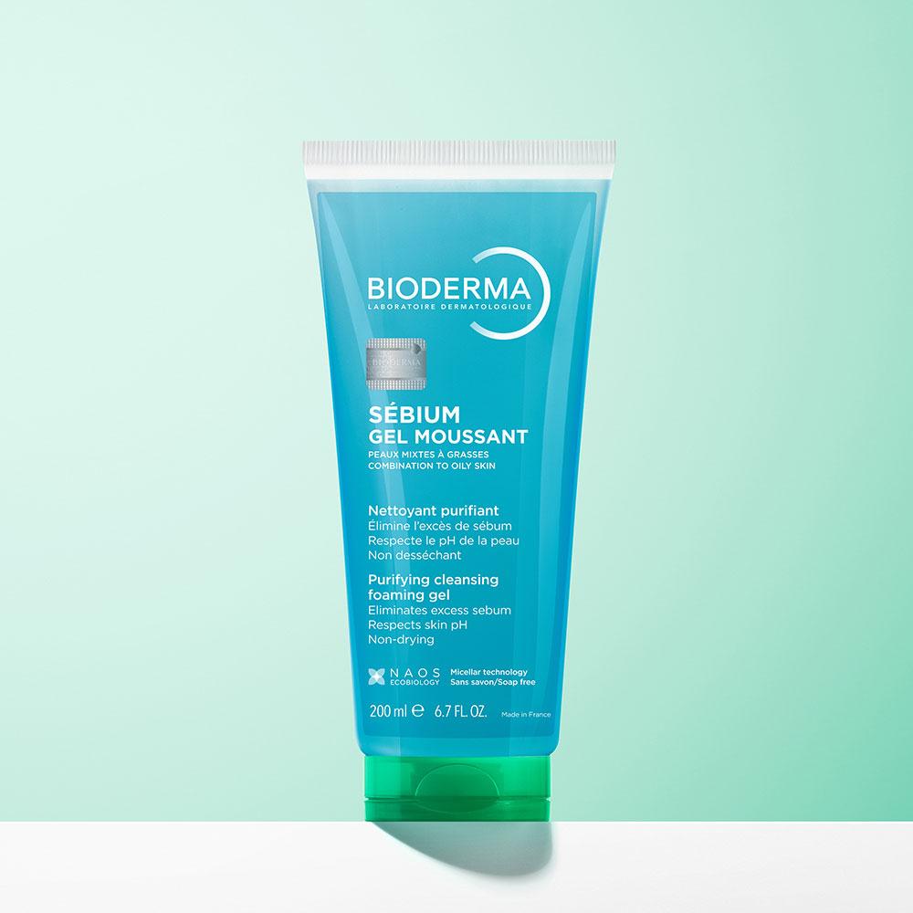 Bioderma Sebium Gel Moussant 200ml - Pore Clean, Korean
