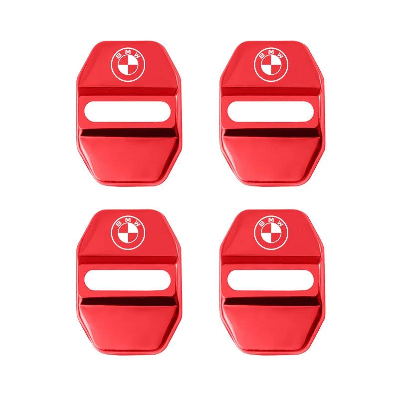 

4Pcs Titanium Alloy Car Door Lock Protective Cover For BMW F25 F26 F15 F16 F48 F39 i3 i4 G07 G22 G15 F40 G30 G20 F07 F34 F44