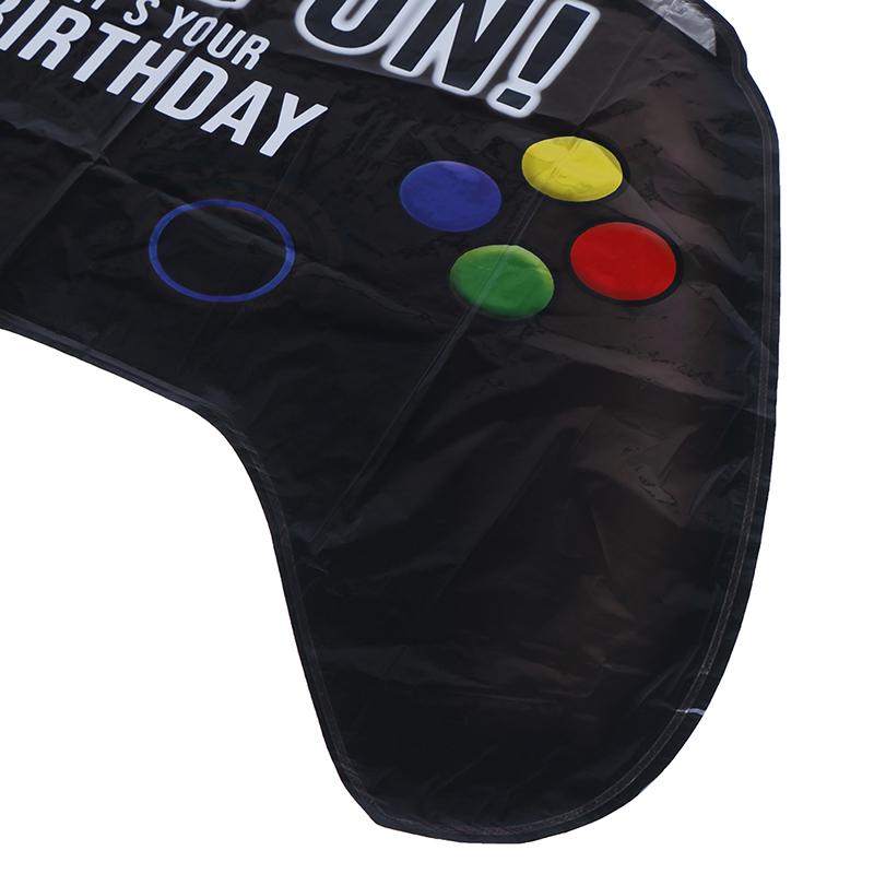 Vakker og attraktiv Gamepad-form Folieballong Bursdagsfest Ballonger Dekor Barneleker