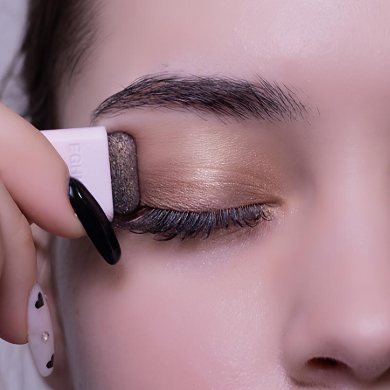 Double Color Eye Shadow Diamond Shimmer Eyeshadow Makeup Waterproof Mineral Powder Double-layer Glitter Eye Shadow
