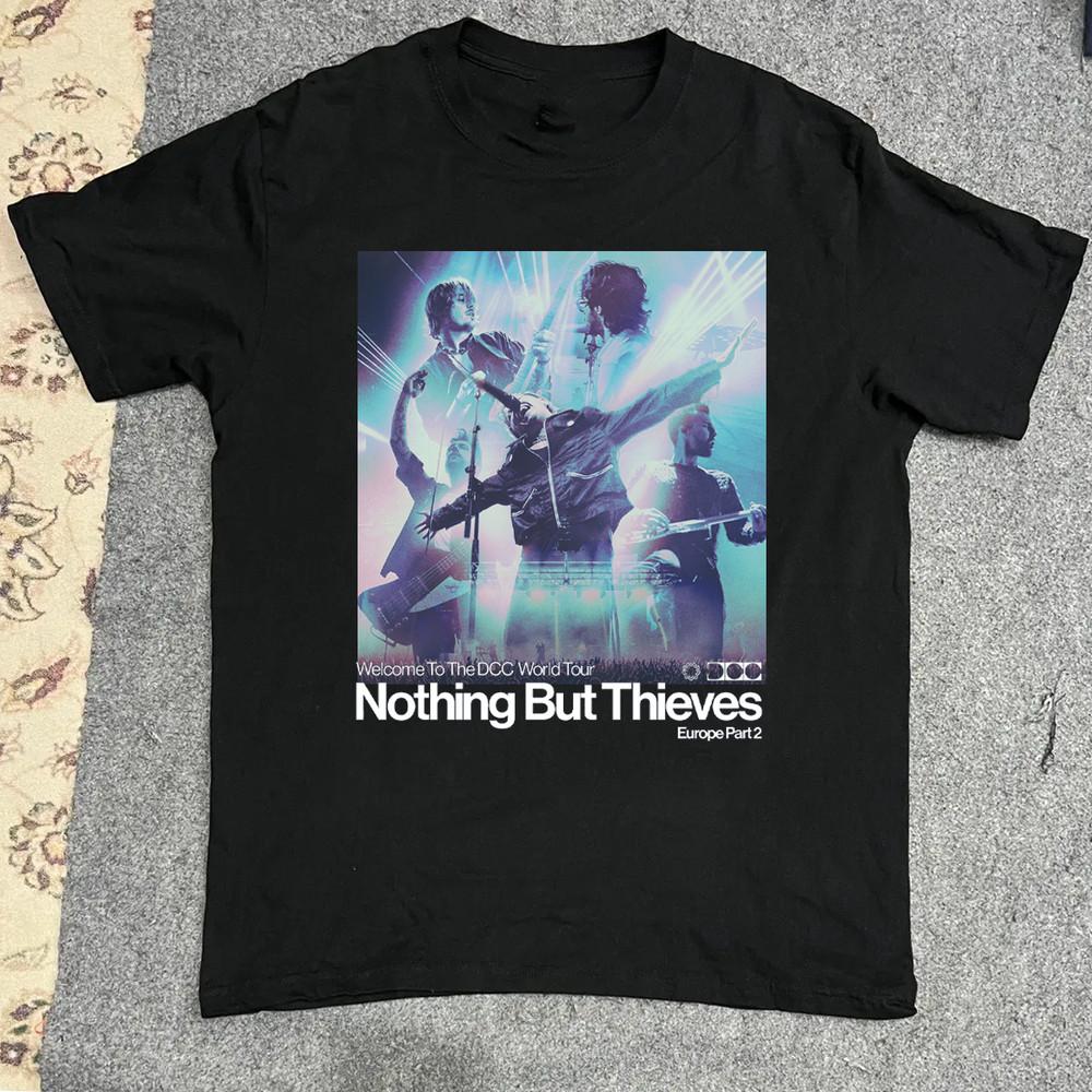 Nothing but Thieves Band 2025 Tour Maglietta Concerto Nera Tutte le Taglie S-5XL OB1036