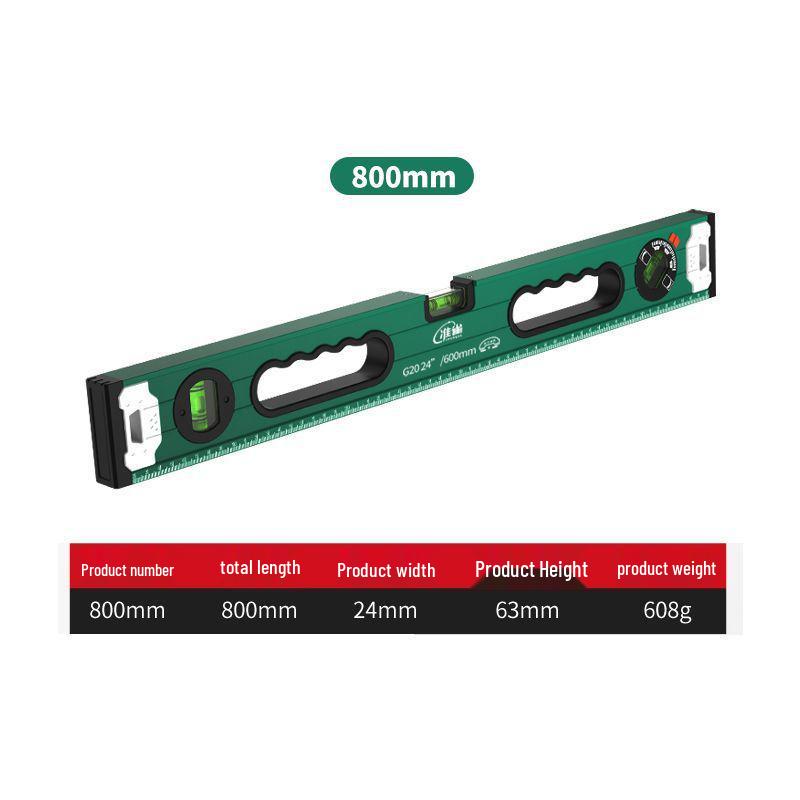 High-Precision Magnetic Aluminum Spirit Level Tool for Accurate Measuring and Balance.