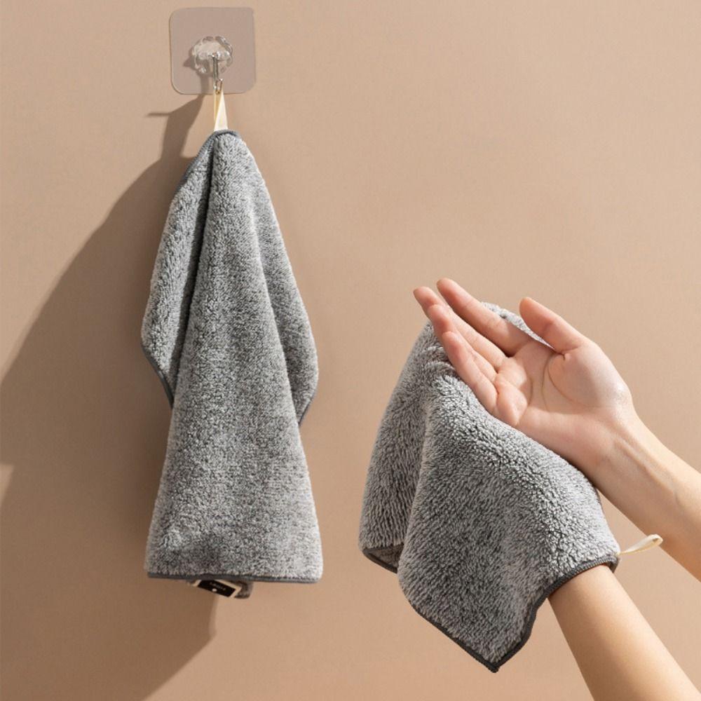 Washing Cloth Absorbent No Shedding Microfiber Dishcloth Dish Towel Kitchen Towel Cleaning Cloth