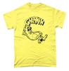 Gherkin Records T Shirt EE636 Retro Yellow Unisex Graphic Tee