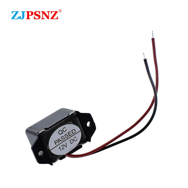 Siren Beeper Buzzer Sound Warning Alarm Adapter Cable Slim Invisible For Car Truck Vehicle Reversing Reminders 3V 6V 9V 12V 24V
