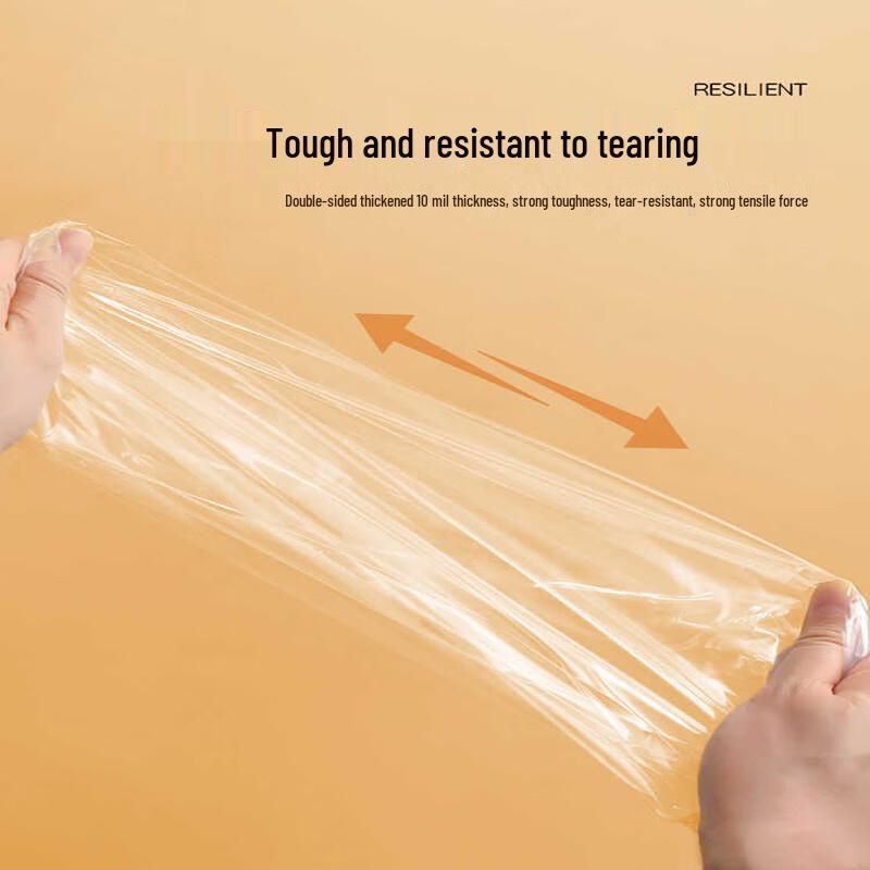 Einweg-Doppelbecher-Takeaway-Tasche mit hoher Transparenz