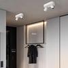 Adjustable Anti-Glare Folding Ceiling Spotlight with High Color Rendering for Household or Picture Lighting