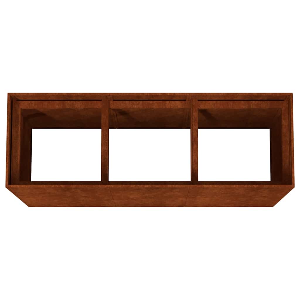Raised Bed 120 X 40 X 80 Cm Corten Steel