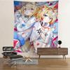 FuwaMoco Fuwawa Mococo Hololive Vtuber DIY Wall Tapestry for Living Room Home Dorm Decor Wall Art Decor