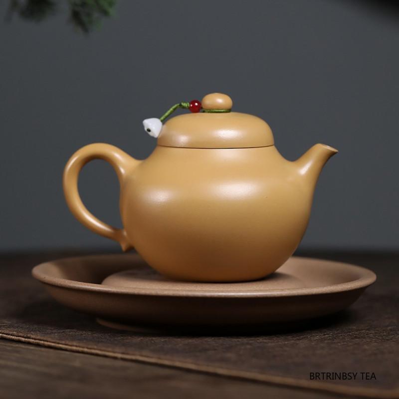 Tradition Yixing Purple Clay Teapot Chinese Handmade Tea Pot Household Beauty Kettle Raw Ore Zisha Tea Set Accessories 250ml