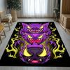 Gengar Pokemon Cartoon Ectoplasma Living Room Non-Slip Area Rug Soft Carpet for Bedroom Kids Playroom Sofa,Home Decor Doormat