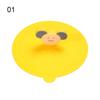 1Pcs Transparent Cartoon Cute Silicone Cup Cover Heat-resistant Leak Proof Sealed Lids Cap Dustproof  Cup Cover Tea Coffee Lids