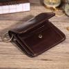 New leather women's change bag, multi-card small wallet, clutch bag, mini wallet, retro card bag, bag, female.