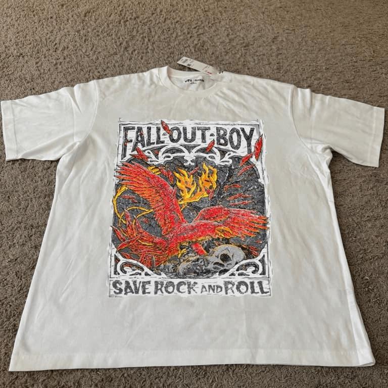 

Fall Out Boy Save Rock And Roll TShirt Pop Punk Band Graphic Tee PA9261 Unisex T-Shirt XXXL