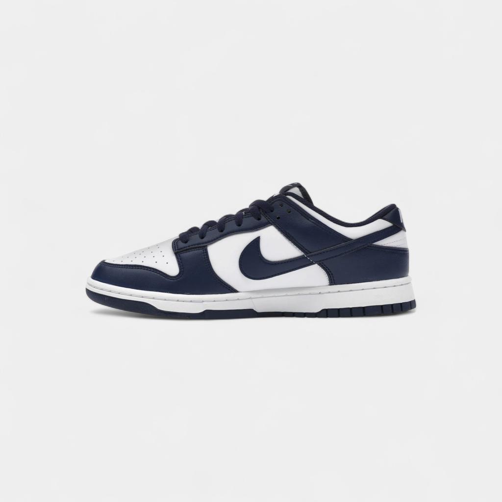 Nike Dunk Low White Midnight Navy