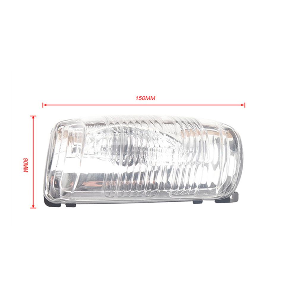 Right+Left Side Mirror Turn Signal Light Cover For 2015-22 Ford Transit 150 250