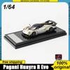 Передпродажем РК 1:64 Pagani Huayra R Evo Металева модель Відкритий гіперкар Репліка З основою для демонстрації Колекційні іграшки Подарунки для хлопчиків Дівчат