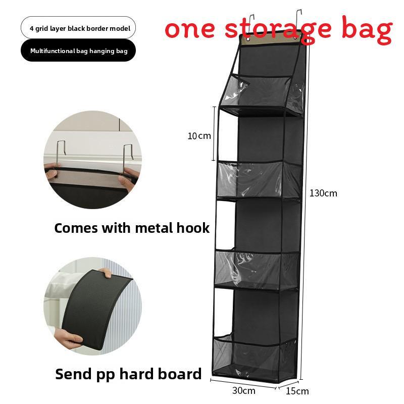 Modern Minimalist Storage Organizer With Multilayer Compartments For Bedroom Use