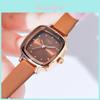 Vintage Ladies Quartz Watch With Leather Strap For Everyday And Gift Use