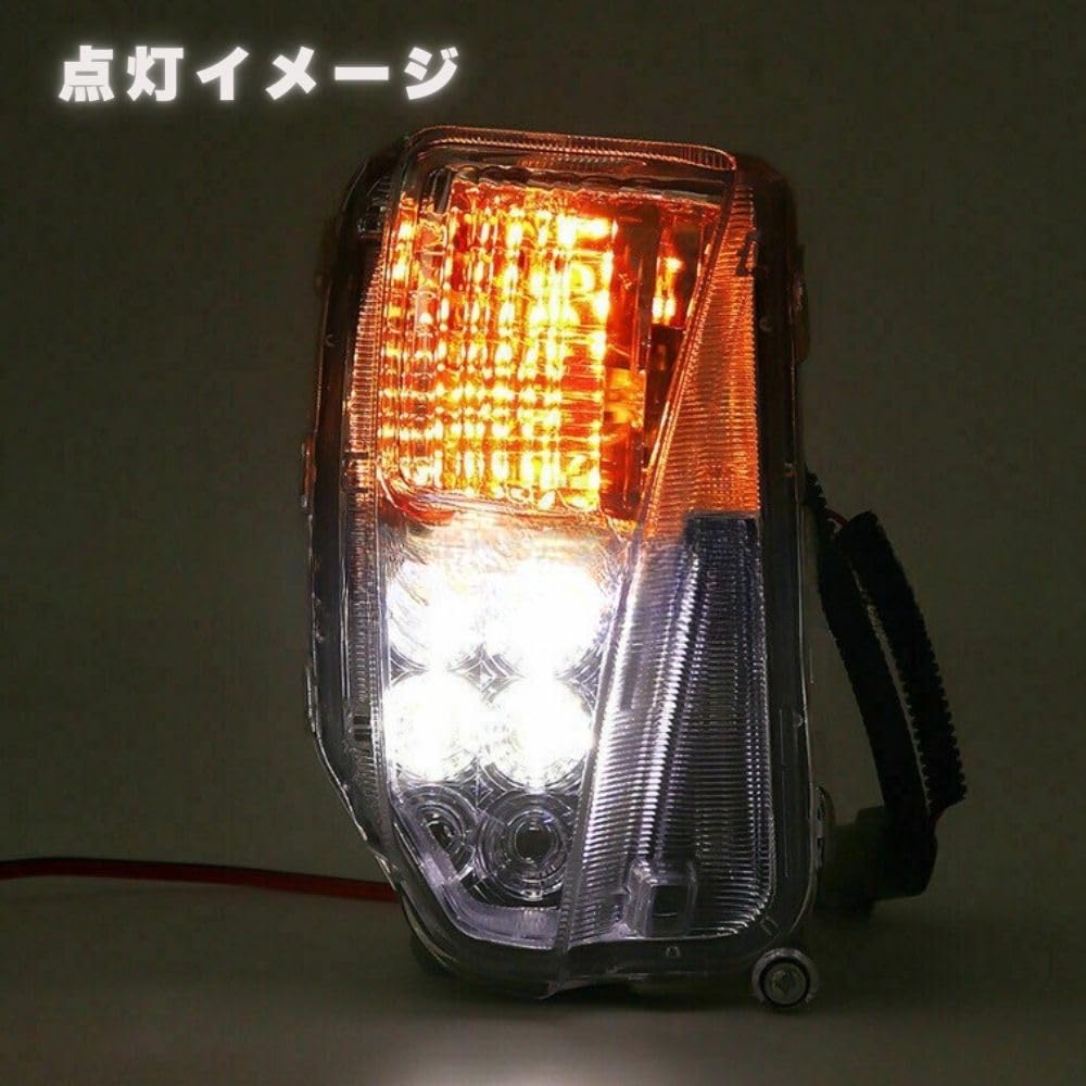 Set Semnalizare Față LED și DRL one+lifestyle pentru Toyota Prius Seria 30 Facelift (ZVW30/ZVW35, Stil SUA)