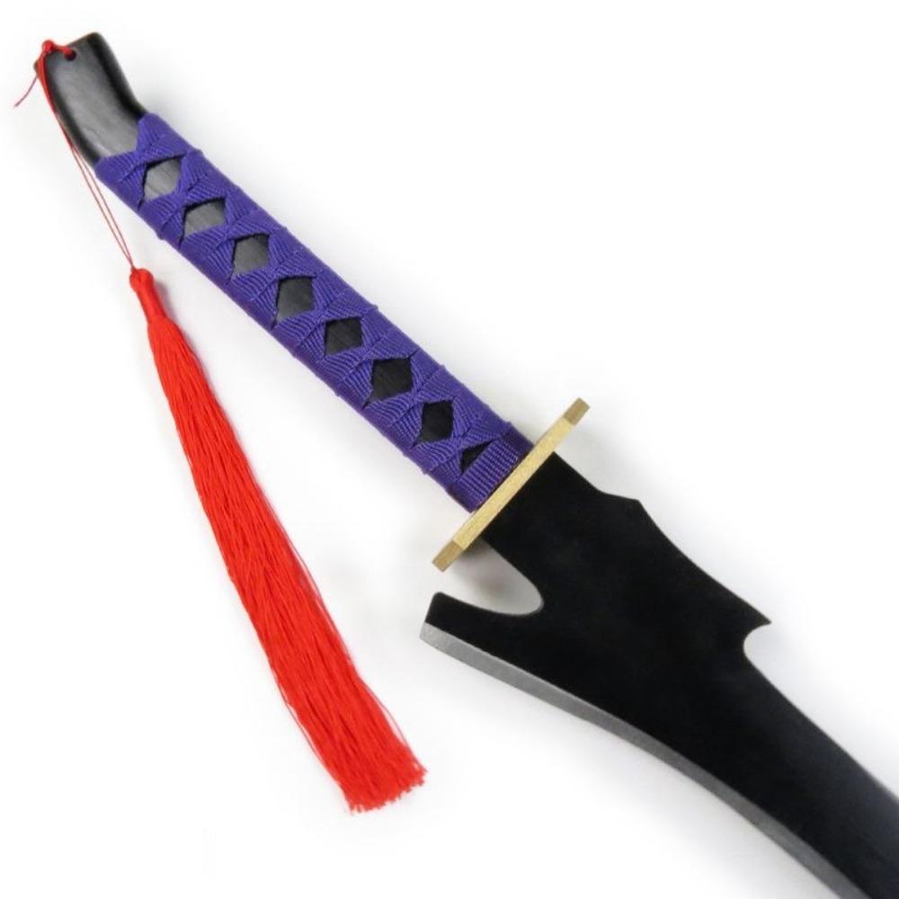100cm Anime Bleach Katana Kyoraku Shunsui Schwert Cosplay Requisite Großes Ninja-Messer Echte Größe Japanisches Katana Samurai Säbel Kinderspielzeug