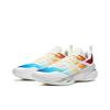 Anta Air Zone 6 Rainbow Concrete Nemesis Outdoor Shock Absorption Anti-Slip Low-Top Basketball Shoes Men Sneaker White Blue Yellow 912541602Q-8