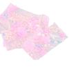 Tulle Roll 10 Yards Embroidered Sequins Flowers Mesh Ribbon Decorative Craft AccessoriesDark Pink