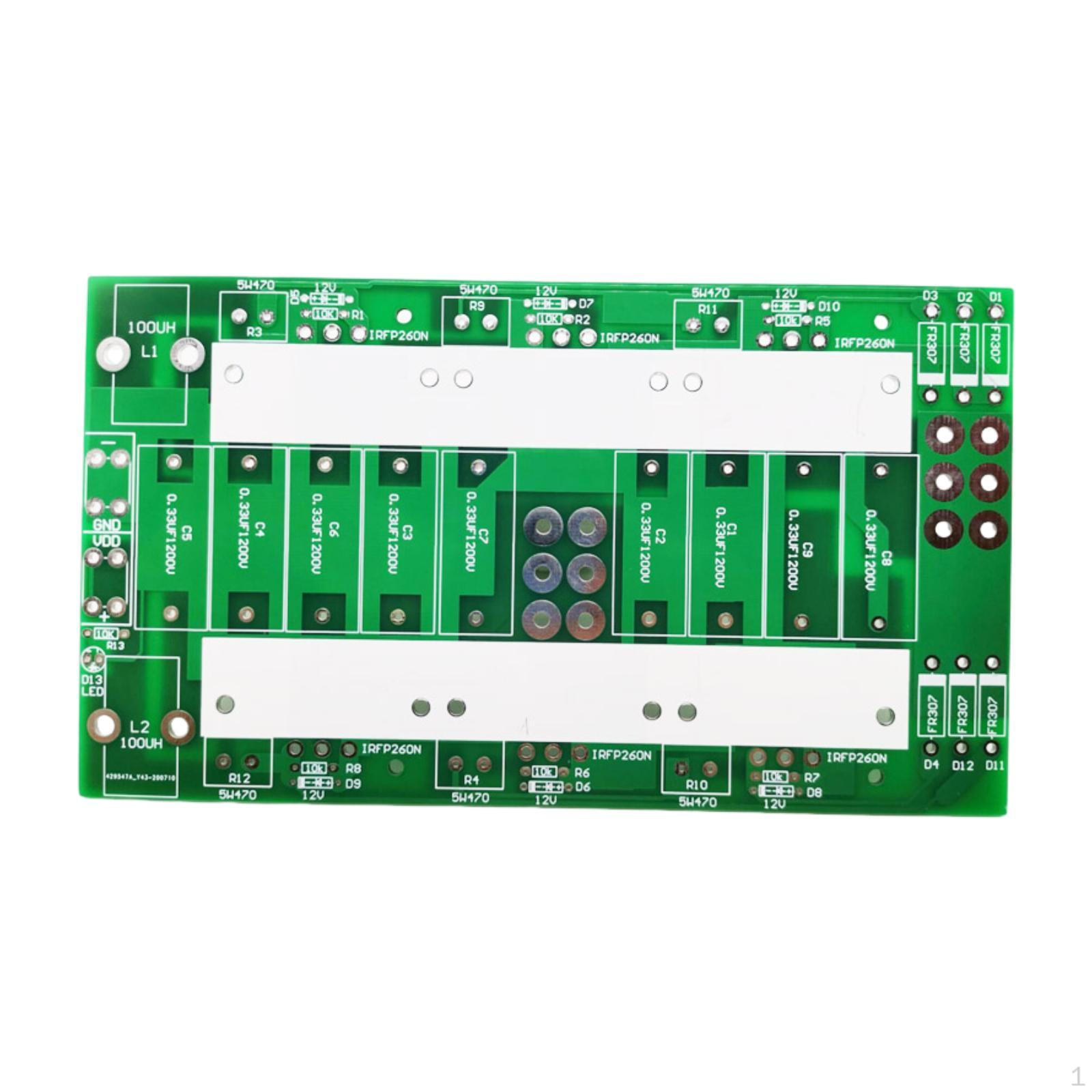 

Загартовувальний індукційний нагрівач Модульна плата Потужна конструкція з 6 силовими лампами Надійна DIY Нагрівання металу