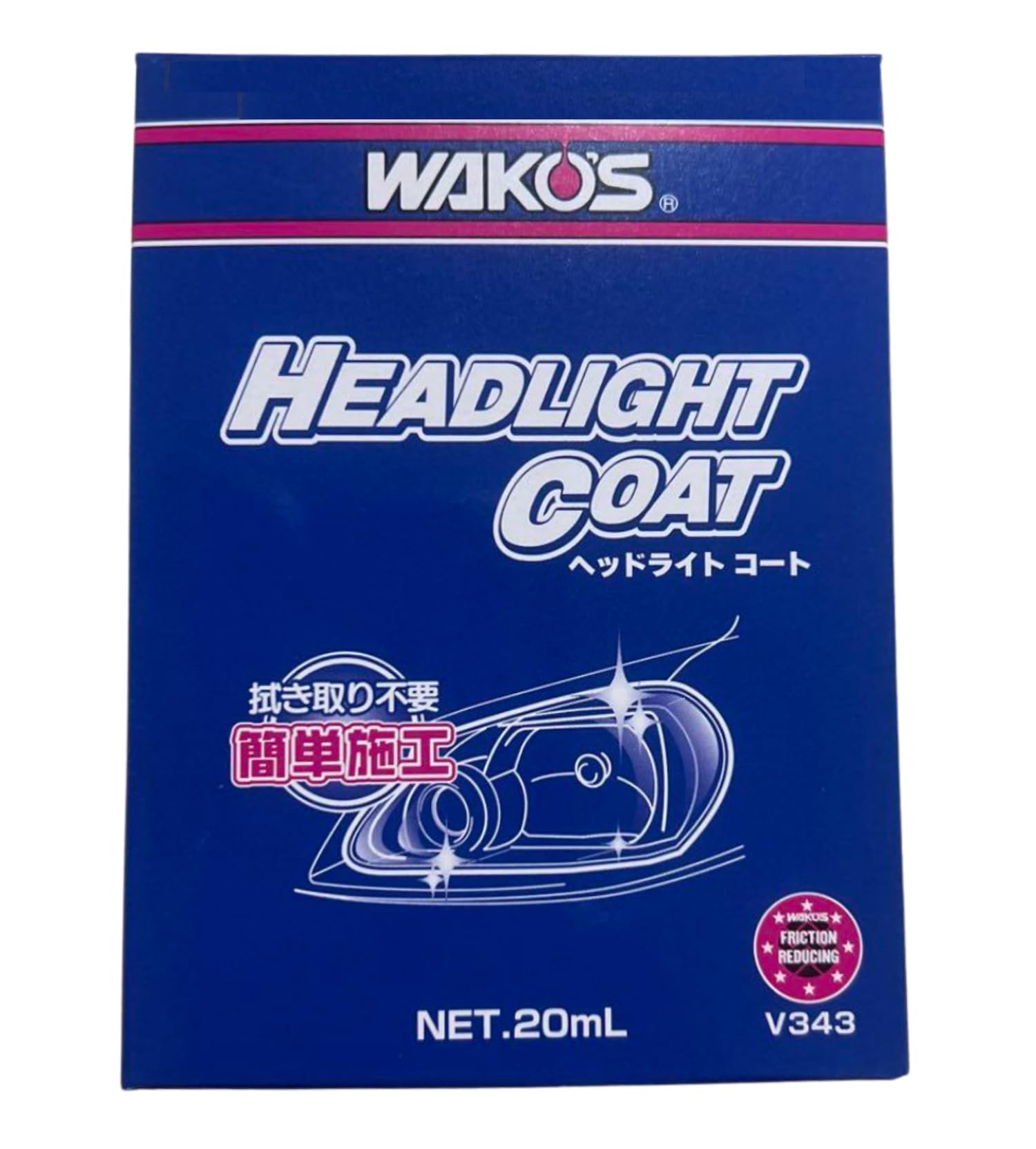 WAKO S Headlight Coat V343 NET.20mL