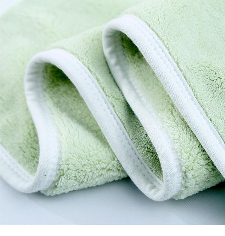 Super Thick 530g Coral Fleece Bath Towel - Large, Quick-Dry, Absorbent for Women & Adults
