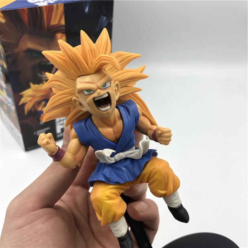 FigureCrazy Cell Figure Ultimate Shape Dragon Ball Z Goku Battle Soldiers Cell DBZ Figure Brush PVC Action Figure Collect Toy