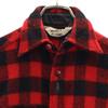 WOOLRICH 70s Vintage Wool Blend Check Pattern Long sleeve shirt S Reddish Men's Used
