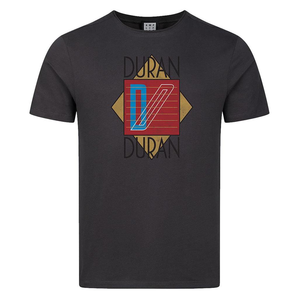 Amplified Unisex Adult Duran Duran Logo T-Shirt