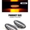 Indicator Lamp For Mazda 2 Demio DY DE 2003-2014 3 Alexa 5 Premacy Mazda 6 BT-50 Dynamic Led Side Marker Turn Signal LightTurn Signal 2