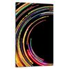 GLASS BOARD PANEL TABLETOP 30x52 ABSTRACT