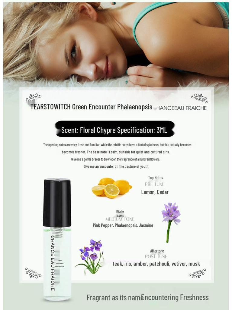 3ml Perfume Sample Gift Set: Long-lasting Light Fragrance for Women, Portable and Perfect for Any Occasion