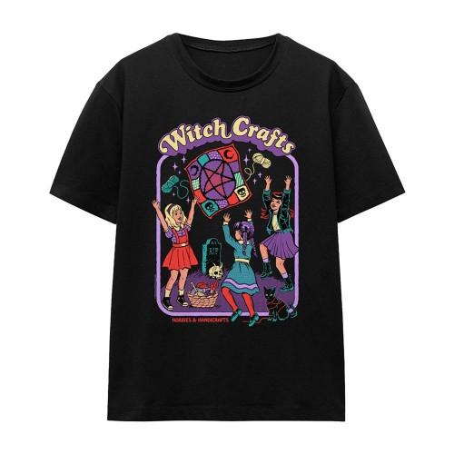 Steven Rhodes Womens/Ladies Witch Crafts T-Shirt