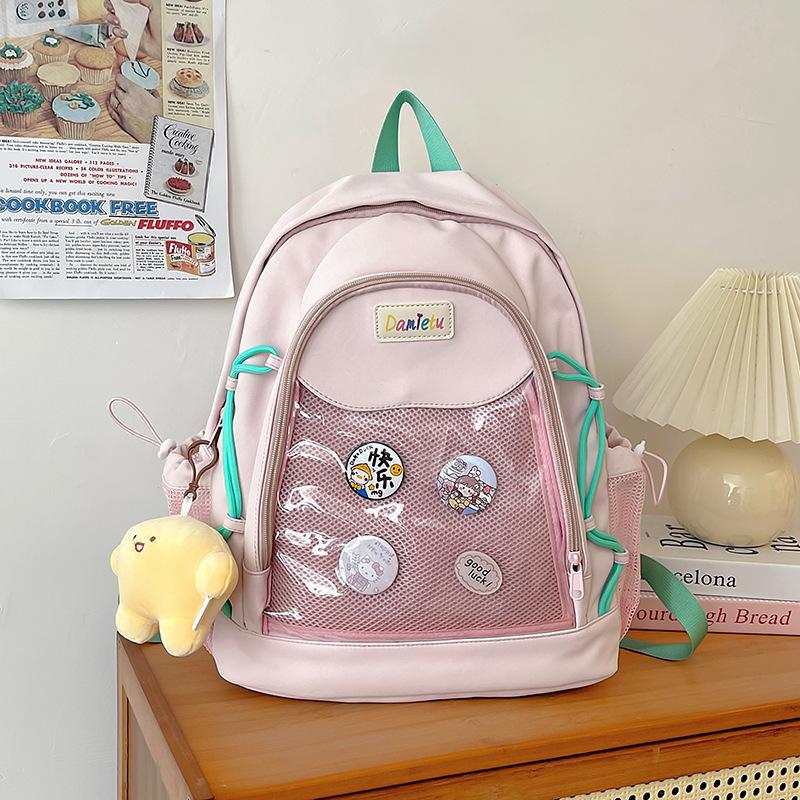 School bag girl high value dopamine cute mini girl small fresh light travel backpack