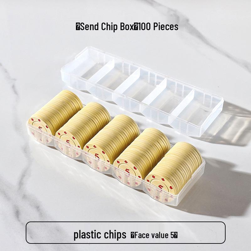 Texas Hold'em & Mahjong Spielchips: Spezielles Münzset für Cardrooms