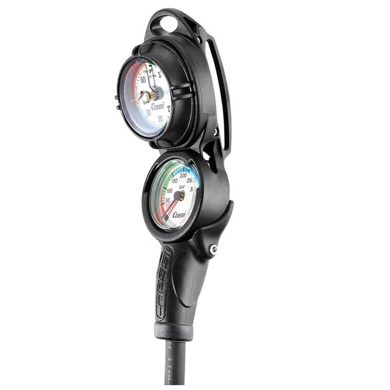 Professional Diving Depth & Pressure Gauge Set