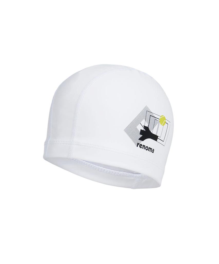 Lenomasuyeongbog Accessories Adult Sports Game Pu Swim Cap White Ro-Rc2E010-Wh