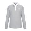 MARTINE GOLF Collar Color Matching Polo Shirts_M/Grey (Men)