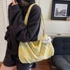 Large Capacity Shoulder Bag Women's Shoulder Crossbody Bag Student Commuter Underarm Bag
