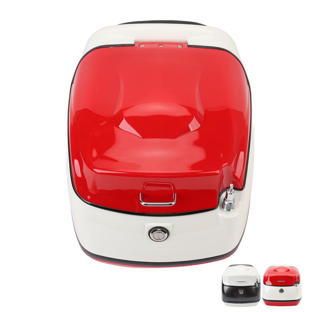 38L Motorcycle Top Case Fashionable Look Water Resistant Ample Space Trunk Top Box for Electric Bike